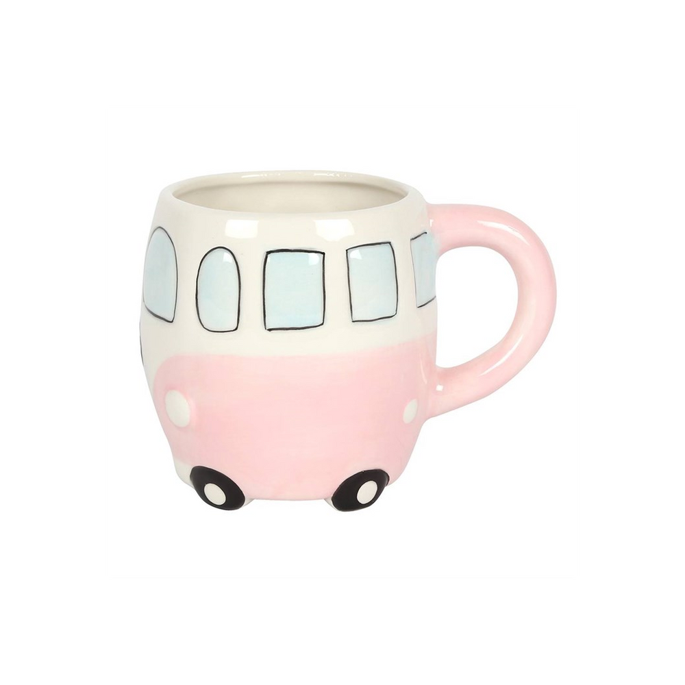Pink Campervan Mug