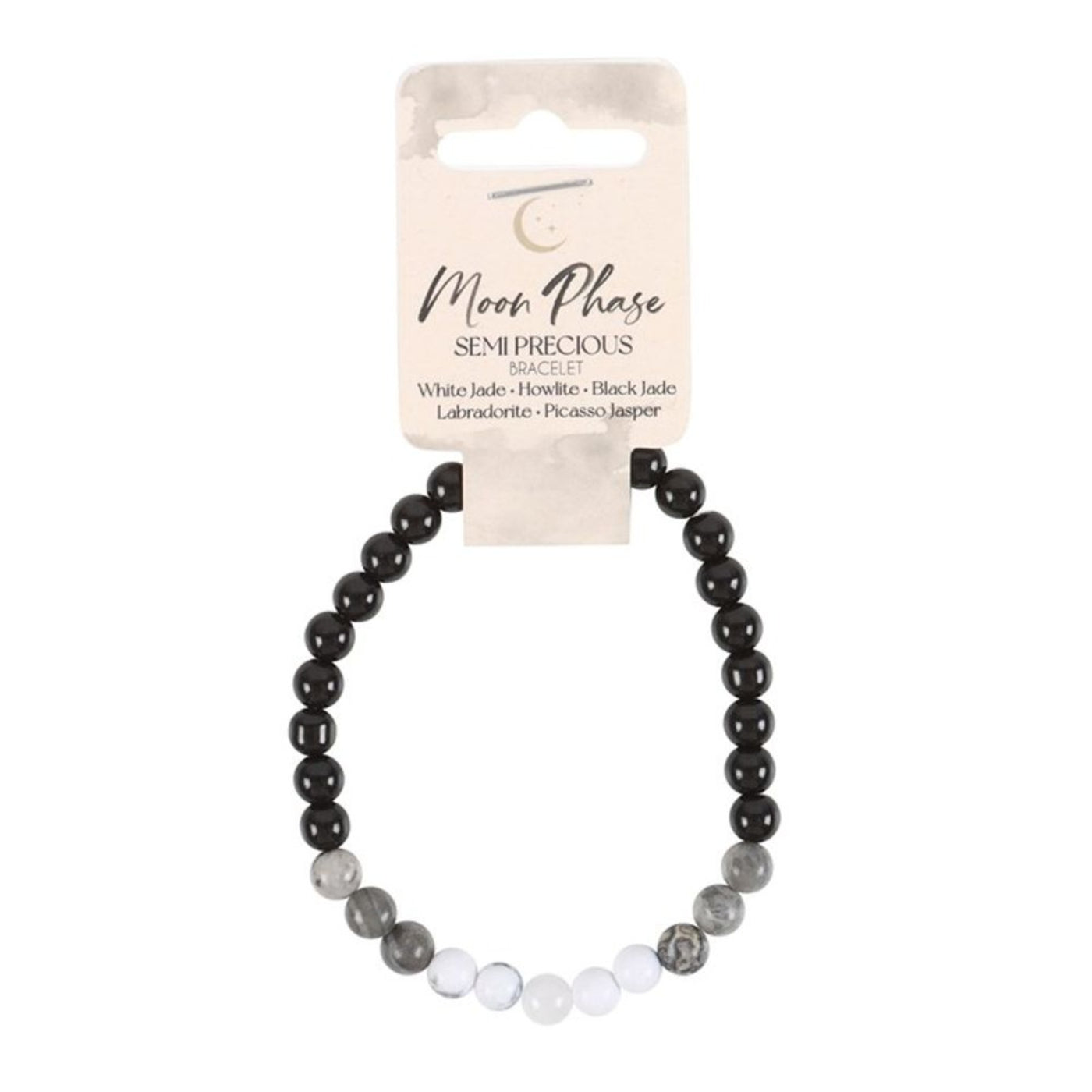 Set Of 36 Moon Phase Crystal Bracelets For Party Favours.