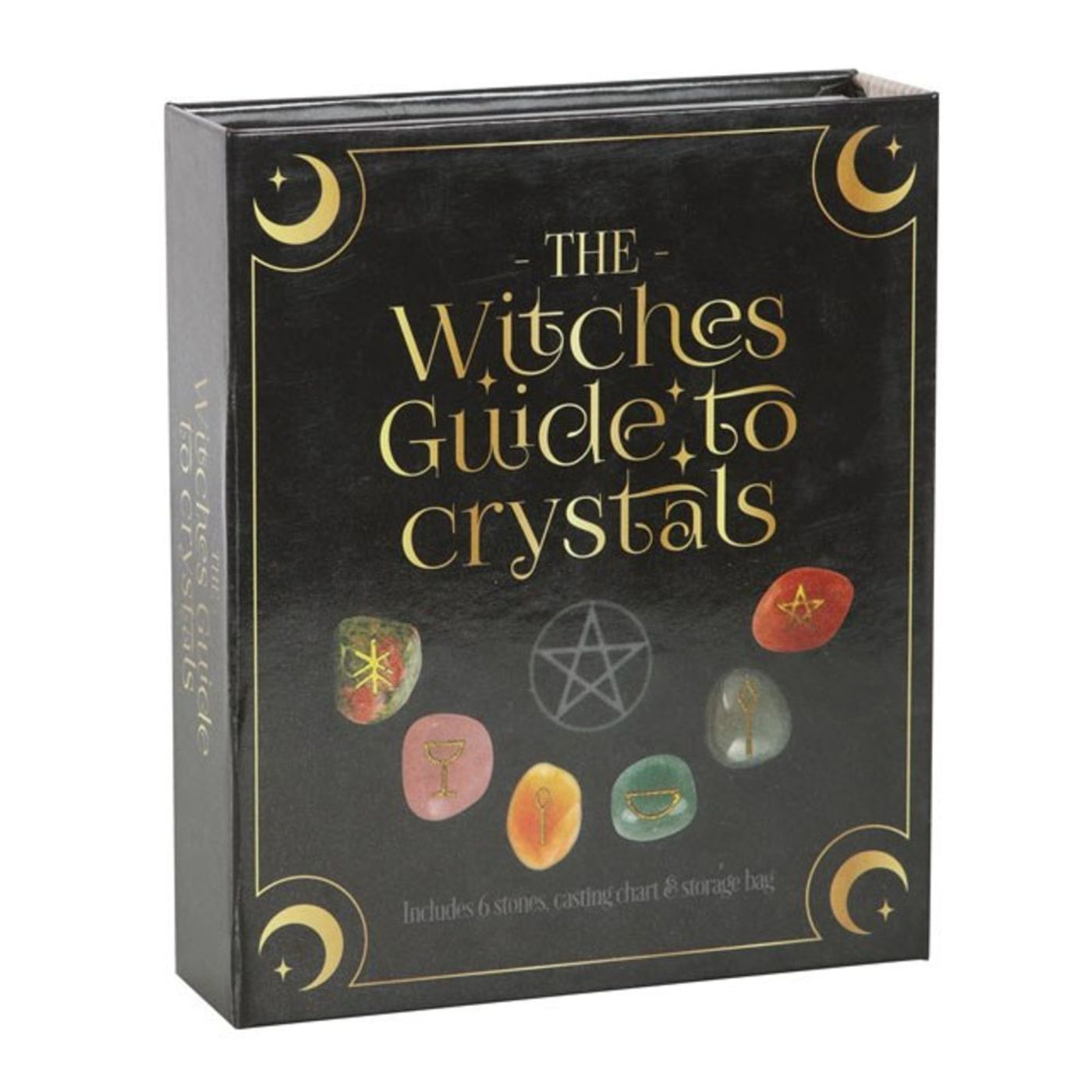 Pentagram Witches Gemstones Gift Set.