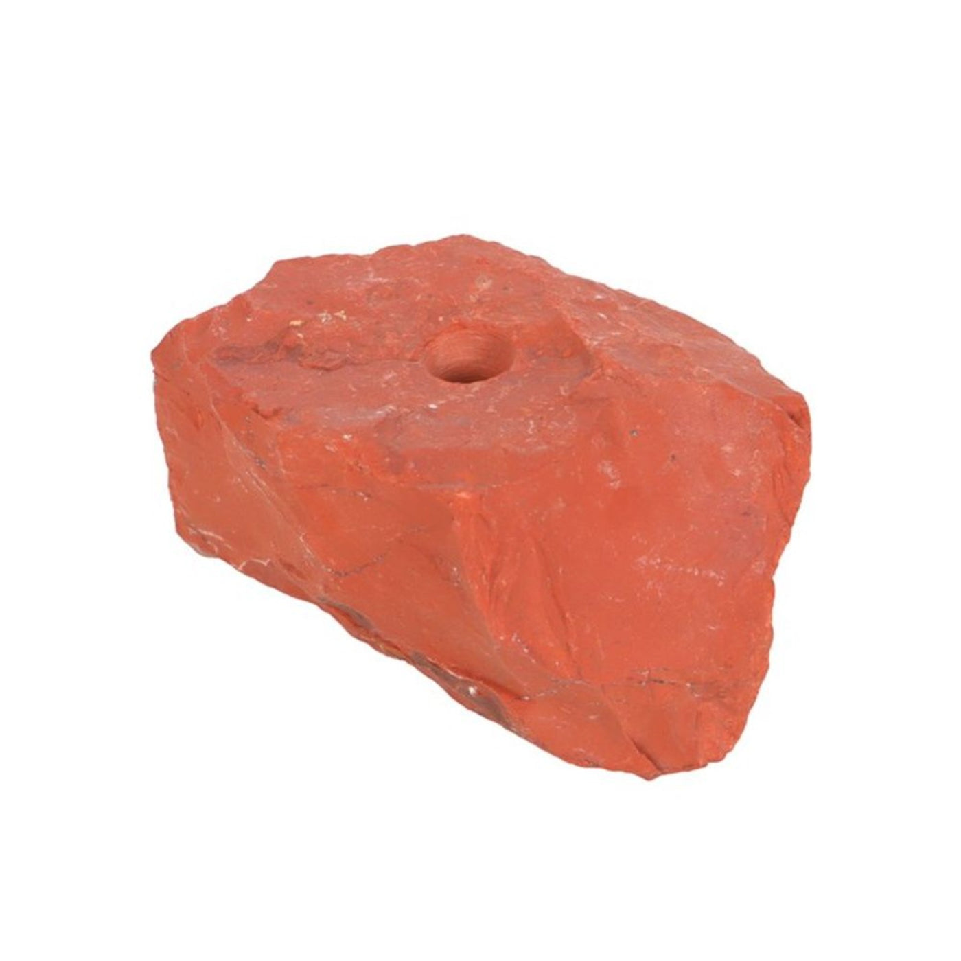 Red Jasper Natural Gemstone Rock Incense Stick Holder.