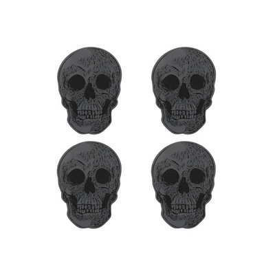 Set Of 4 Skull Coasters