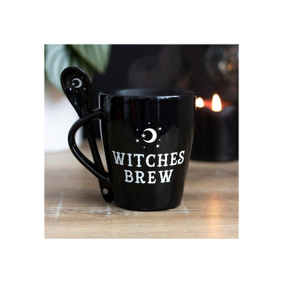 Witches Brew Mug and Spoon Set