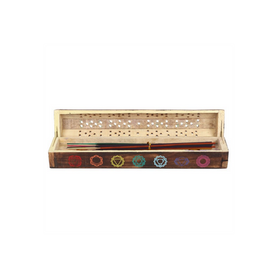 Chakra Wooden Mixed Incense Box Set.
