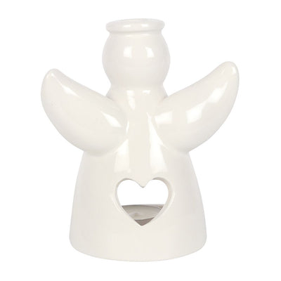 15cm Feathers Appear Angel Tealight Holder
