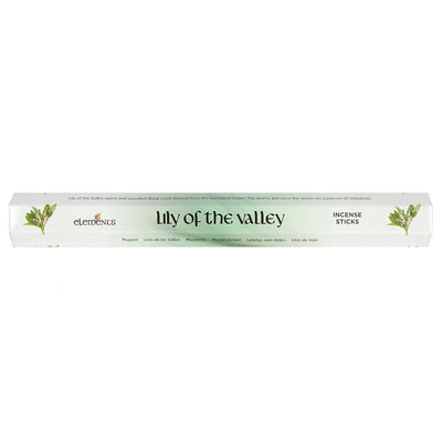 Set of 6 Packets of Elements Lily of the Valley Incense Sticks
