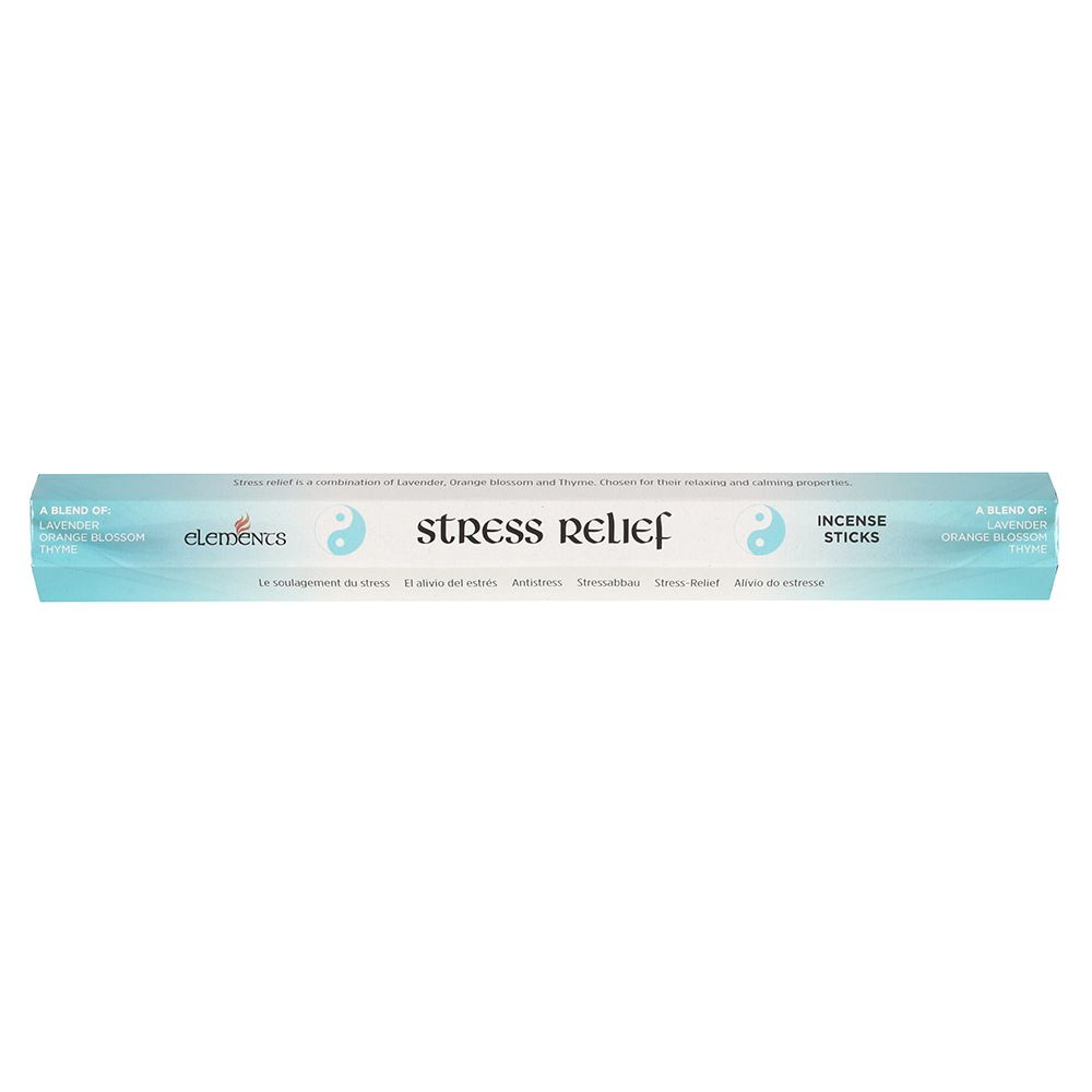 Set of 6 Packets of Elements Stress Relief Incense Sticks