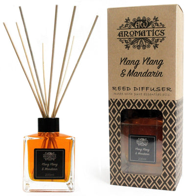 200ml Ylang Ylang & Mandarin Essential Oil Reed Fragrance Diffuser.