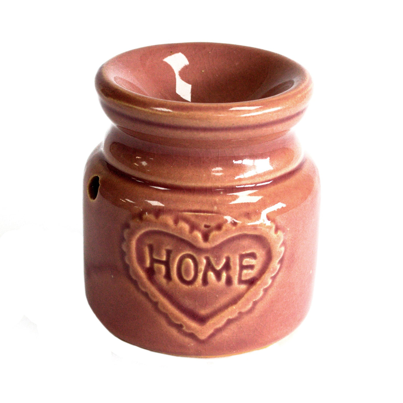 Small Lavender Ceramic Vintage Country Oil And Wax Melts Burner -  Home