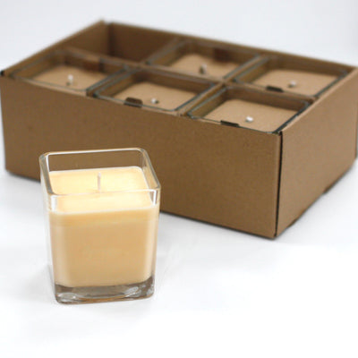Soy Wax Scented Candle in Glass Jar- So Delicious.  These beautiful candles are made with pure soy wax and high-quality fragrance oils. Soy wax candles are a great eco-friendly alternative to paraffin candles. Soy candles burn evenly, so you won’t have any wax left on the sides of the jar. They disperse the fragrance beautifully and are better for the planet. Soy candles also burn 30-50% longer and do not contain the toxins that paraffin candles have. What’s not to love?