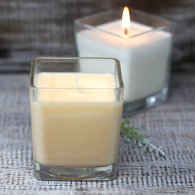 Grapefruit And Ginger Soy Wax Fragranced  Glass Jar Candle.