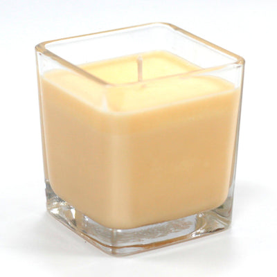 Grapefruit And Ginger Soy Wax Scented Glass Jar Candle.